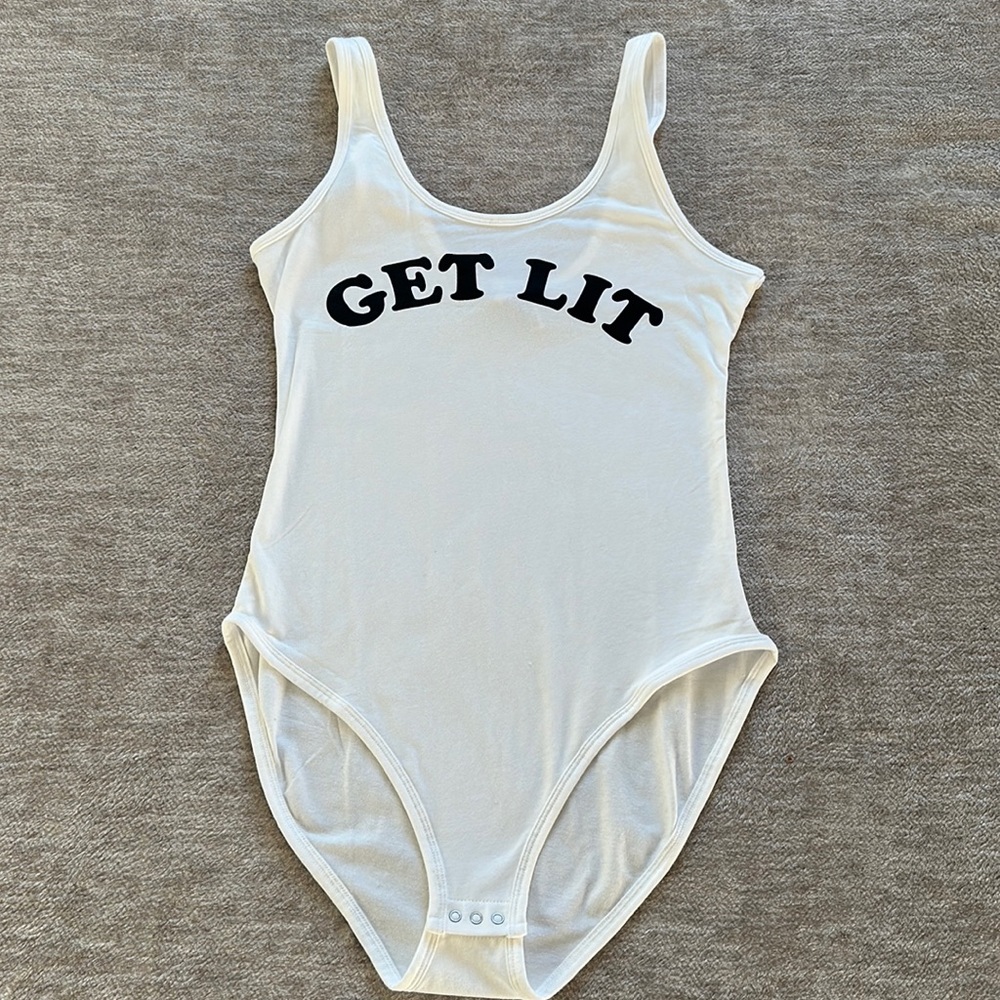 New VS Pink size Small bodysuit top